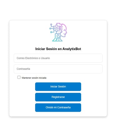 Analitica de data, chatbot, AI,IA, chat, robot inteligente