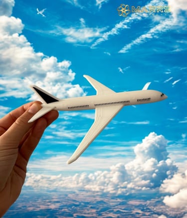 avion réalisé en impression 3D école Tunon