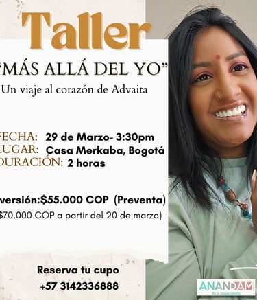 Taller en Bogotá de Anandam