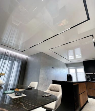 Easy Light Spanndeckensystem Beispiel Wohnzimmer