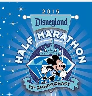 2015 runDisney Disneyland Half Marathon Logo 