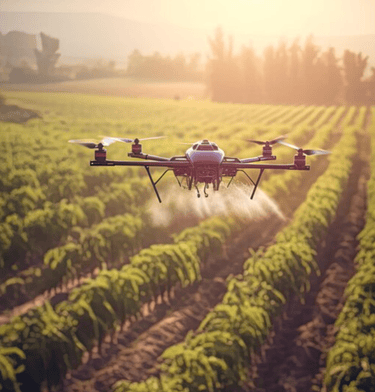 fumigar con drones