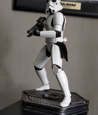 figurine resine fanart  stormtrooper