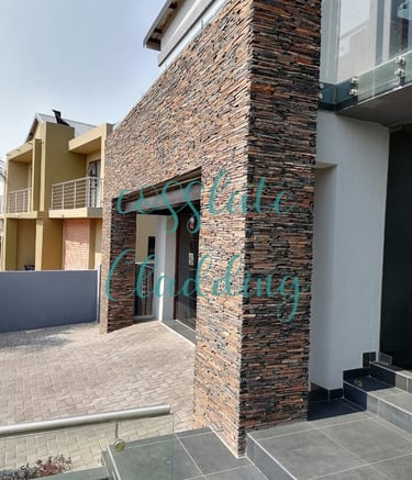 rustic strip walling