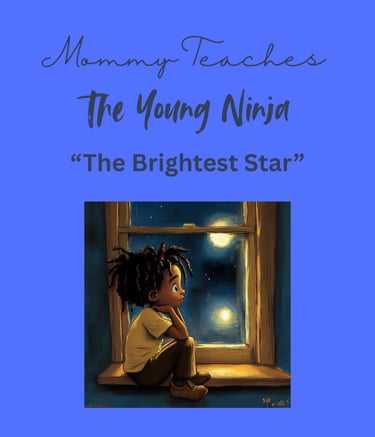The Brightest Star helps young ninja talk about the death of his friend and neighbor. Mommy supports