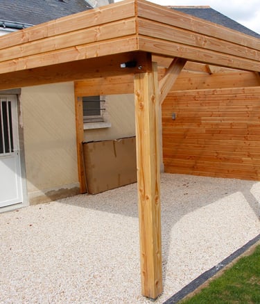 carport avec abri