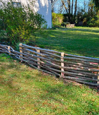 Fascine en chataignier