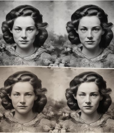 A technician adjusting colors on a digital photo restoration screen