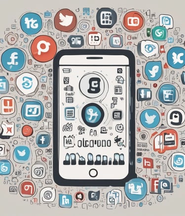 A business owner happily reviewing their new website on a desktop.