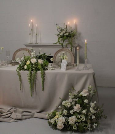 table d'honneur art floral