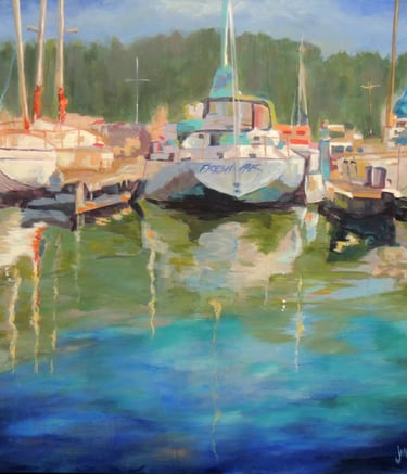 sailboat at docks * Sold