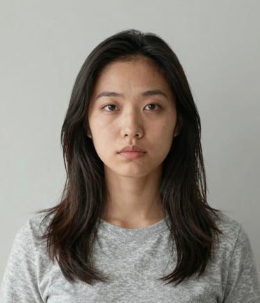 Black and pink themed portrait of a thoughtful author surrounded by books.