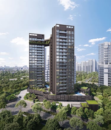 Arina East Residences freehold condo near MRT