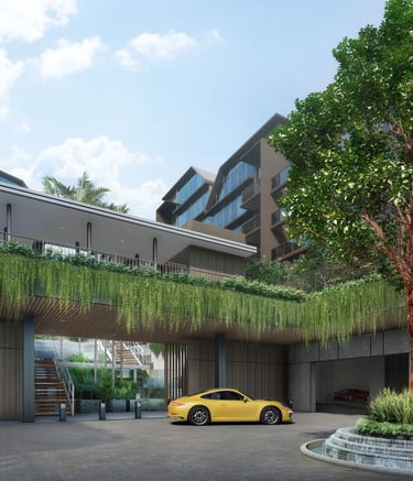 Terra Hill freehold new launch condo with modern architecture in Pasir Panjang