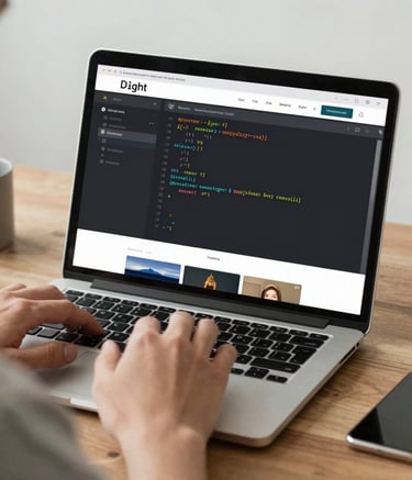 Social media marketing growth chart showing rising ROI with icons for Instagram, Facebook, and TikTok.