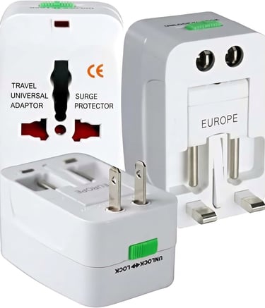 Adaptador de Tomada Universal Para Viagem