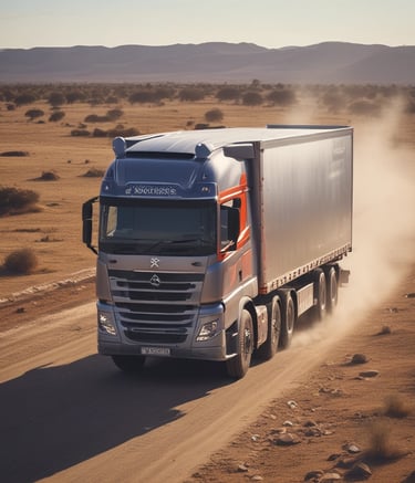 A busy loading dock with trucks being loaded efficiently.