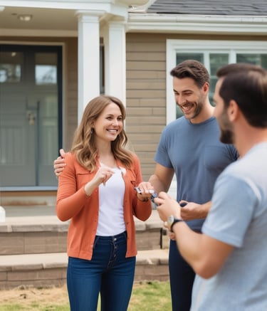 Maintenance worker fixing a leaky faucet in a modern kitchen