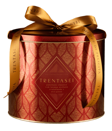 Panettone Clássico de frutas cristalizadas