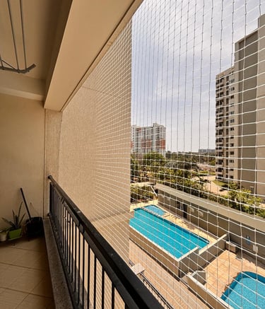 Durable pigeon safety nets for luxury apartments in Worli Mumbai