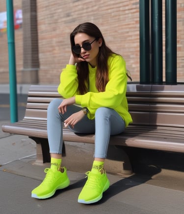 Dynamic scrolling grid snippet showing multiple user-generated product photos with floating buy buttons.