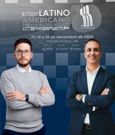 Participação no Congresso Latino-Americano de Medicina Legal e Perícia Médica em 2025 
