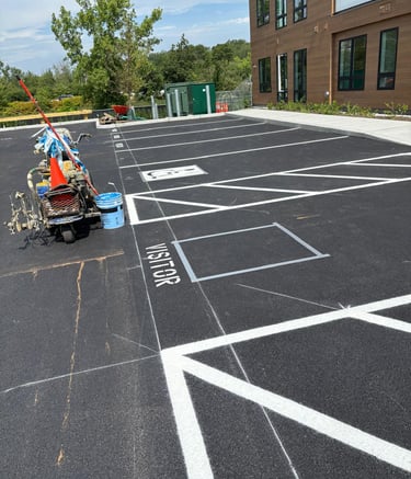 demarcação viária