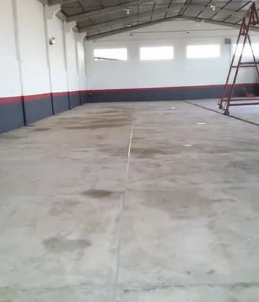 Serviço de pintura industrial de paredes