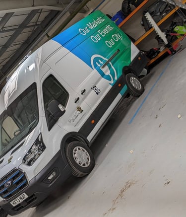 quarter wrap and sign writing