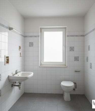 Salle de baisn restauré après sinistre, par P.S.Immo