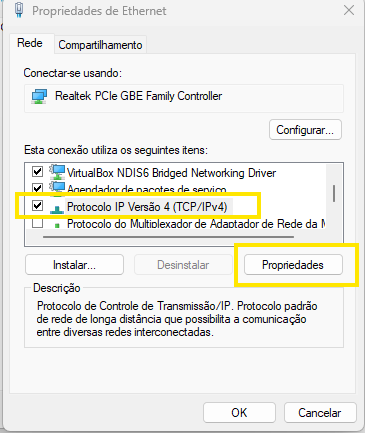 Protocolo TP IP v4