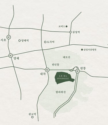 서초 374번지 헌인마을 입지