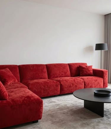 Custom wooden dining table with intricate carvings in a cozy dining room.
