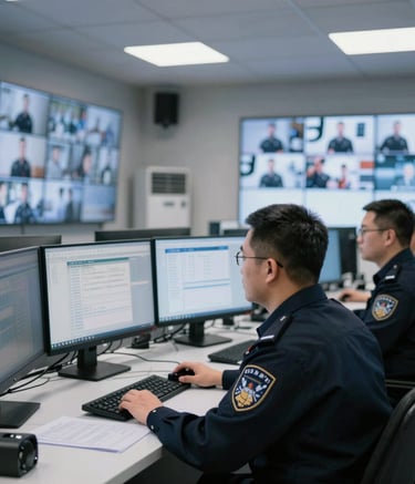 A vibrant dashboard showing increased website traffic and sales graphs.