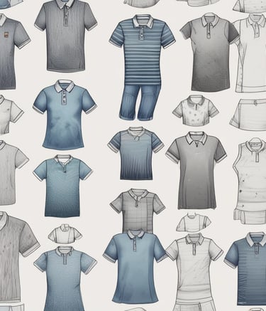 a bunch of different types of clothing and clothing