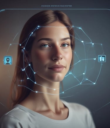 Technician installing biometric access control system on a corporate door.