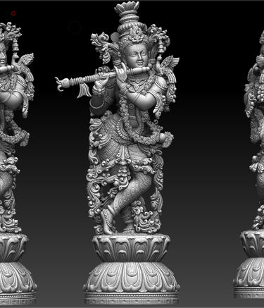 Custom Sculpting 3D model – 3D printed prototype