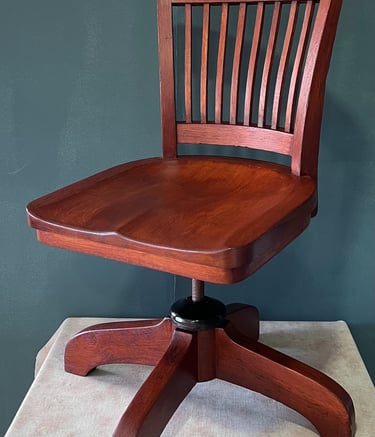 Restauración integral silla J.C.Co antigua del 1936. Conservación excelente. Tenerife.