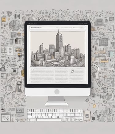 a computer screen with the words nothing great is made alone