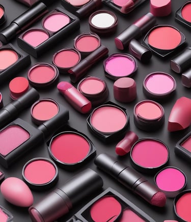 Elegant cosmetic packaging showcasing premium materials and color fidelity.