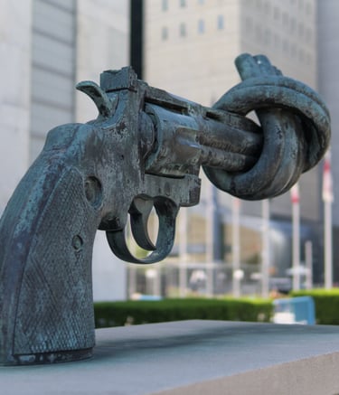 UN Peace Building Monument