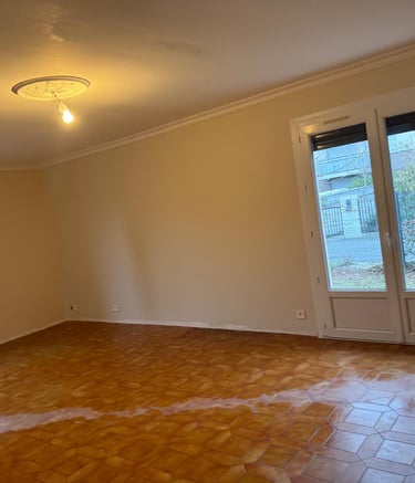 Rénovation appartement Toulouse - Peinture intérieure avant travaux Nehbi