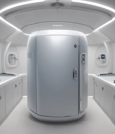 A modern healthcare facility showcasing innovative technology.