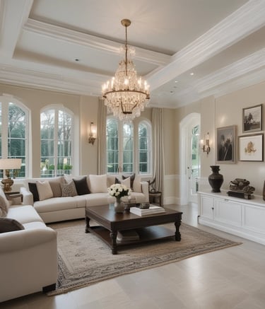 Close-up of natural wood and stone materials used in renovation.