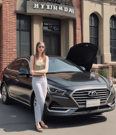A technician quickly unlocking a car door with specialized tools on a sunny day.