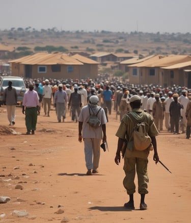 A thoughtful author writing notes beside a laptop and coffee cup.