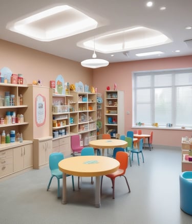 A caregiver preparing a nutritious meal in a bright kitchen for an elderly client.