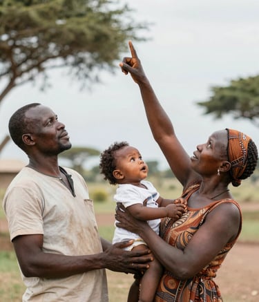 A family enjoying a peaceful moment together, symbolizing hope and recovery.