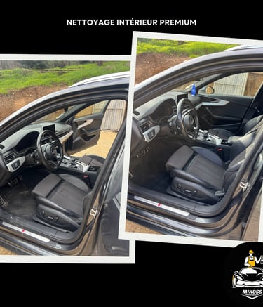 remise à neuf intérieur voiture Meximieux