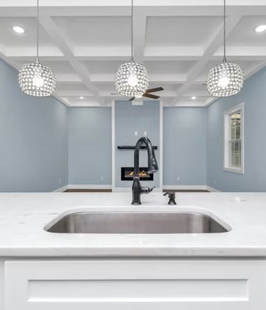 a kitchen with a sink and a dishwasher